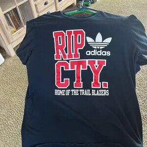 Portland Trail Blazers Adidas Tee Shirt XL